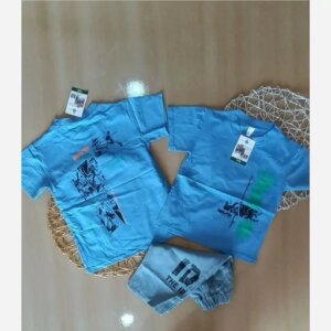 تیشرت شلوارک پسرانه مجلسی وارداتی مکانیکال