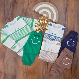 بلوز شلوار اسپرت مدل لبخند